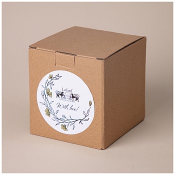 СВЕЧА АРОМАТИЧЕСКАЯ "LOVELY" BLACK 10,5Х10,2Х10 СМ