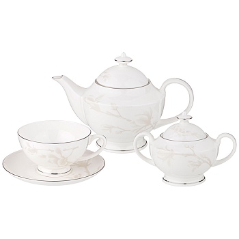 ЧАЙНЫЙ СЕРВИЗ LEFARD "МЕДИССОН" НА 6 ПЕP. 14 ПР. 1200/300/250 МЛ (КОР=2НАБ.)