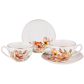 ЧАЙНЫЙ НАБОР LEFARD "SENSE" НА 2 ПЕР. 4 ПР. 280 МЛ (КОР=24НАБ.)