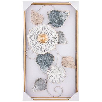 ПАННО НАСТЕННОЕ КОЛЛЕКЦИЯ "ЦВЕТОЧНАЯ СИМФОНИЯ" 50.2*90.8*5.7 СМ