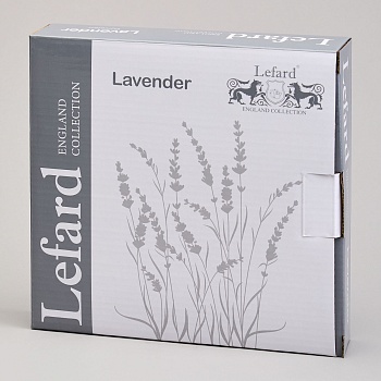 НАБОР ТАРЕЛОК ДЕСЕРТНЫХ LEFARD "LAVENDER" 2 ШТ. 19*2 СМ