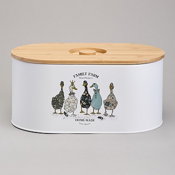 ХЛЕБНИЦА AGNESS "FAMILY FARM" 34*19,5*16 СМ