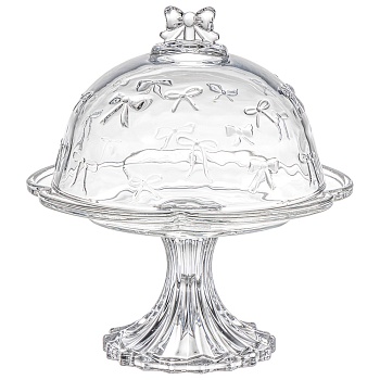 БЛЮДО "VENEZIA" С КРЫШКОЙ НА НОЖКЕ 20*22 СМ