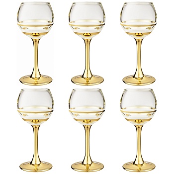 НАБОР ИЗ 6-ТИ РЮМОК "LINE GOLD", 65 МЛ