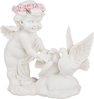 ФИГУРКА КОЛЛЕКЦИЯ "AMORE" 12*6 СМ. ВЫСОТА=14 СМ. (КОР=36ШТ.)