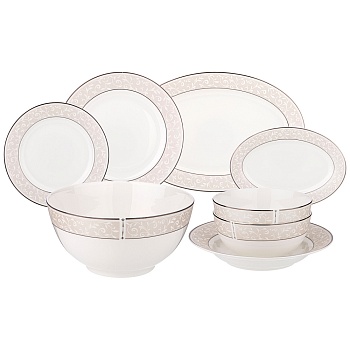 СТОЛОВЫЙ СЕРВИЗ LEFARD "5 O'CLOCK" НА 6 ПЕР. 23 ПР. (КОР=1НАБ.)