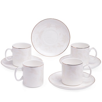 КОФЕЙНЫЙ НАБОР LEFARD "СНЕЖНАЯ КОРОЛЕВА" НА 4 ПЕР. 8 ПР. 120 МЛ