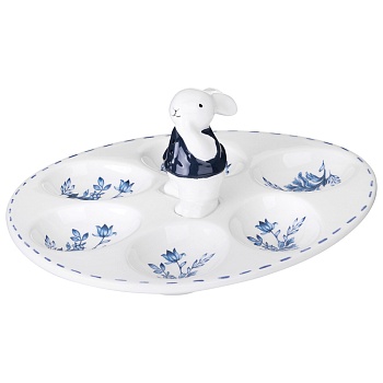 БЛЮДО ДЛЯ 6 ЯИЦ LEFARD "SUNDAY" 20,5*16*8 СМ