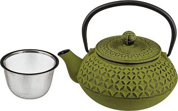 ЗАВАРОЧНЫЙ ЧАЙНИК ЧУГУННЫЙ С ЭМАЛИРОВАННЫМ ПОКРЫТИЕМ ВНУТРИ 700 МЛ. (КОР=8ШТ.)