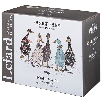 ФОРМА НА МЕТАЛ.ПОДСТАВКЕ LEFARD "FAMILY FARM" 26,5*21*12,5 CM 2100 МЛ