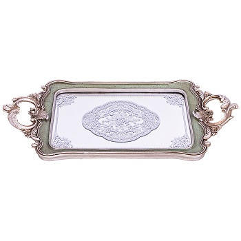 ПОДНОС ДЕКОРАТИВНЫЙ 51.2*25.4*4.8CM