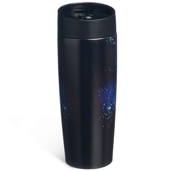 ТЕРМОКРУЖКА AGNESS  "ВОЛК" 360МЛ, КОЛБА НЕРЖ.СТАЛЬ 18/10