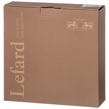 НАБОР ТАРЕЛОК ОБЕДЕННЫХ LEFARD "КРИСТАЛ'' ГОЛД  2 ШТ. 26,5 СМ