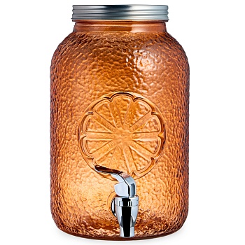 ДИСПЕНСЕР ДЛЯ НАПИТКОВ "ORANGE", 16*26 СМ, 4 Л