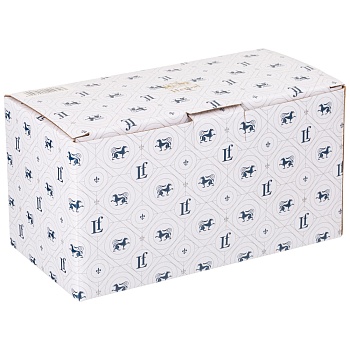 НАБОР КРЕМАНОК LEFARD "HERBAL" 2 ШТ. 10*10 СМ 240 МЛ СИНИЙ (КОР=18НАБ.)