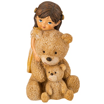 СТАТУЭТКА "ДЕВОЧКА" 9Х6,5Х11,5 СМ