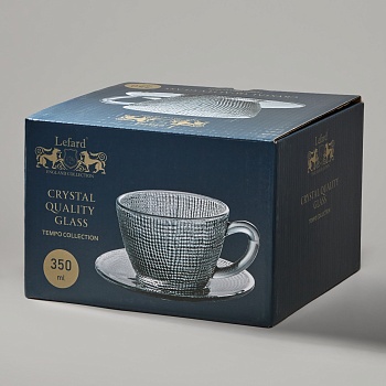 ЧАЙНАЯ ПАРА "TEMPO" GREY 350 МЛ