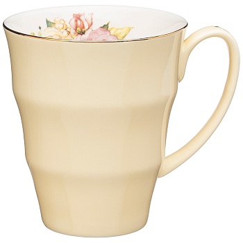 КРУЖКА LEFARD "ВРЕМЕНА ГОДА" 350 МЛ ЖЕЛТАЯ (КОР=36ШТ.)