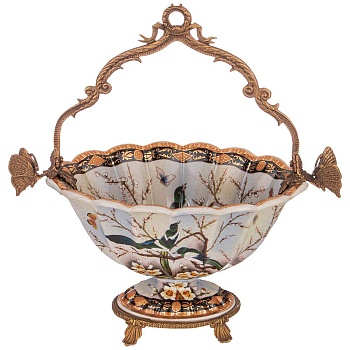 КОНФЕТНИЦА С РУЧКОЙ 29,5*18 СМ ВЫСОТА=32 СМ