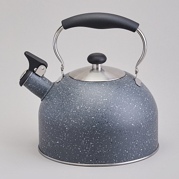 ЧАЙНИК AGNESS СО СВИСТКОМ 2,5 Л, СКЛАДЫВАЮЩАЯСЯ РУЧКА, ИНДУКЦИОН. ДНО