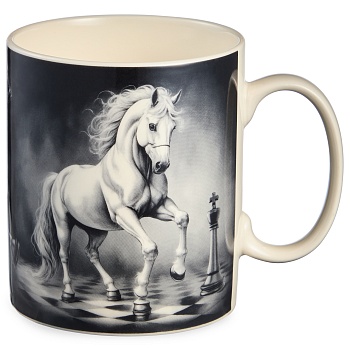 КРУЖКА LEFARD "ХОД КОНЕМ" 435МЛ