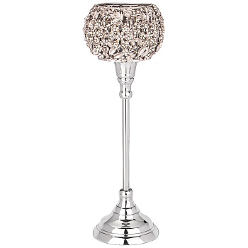 ПОДСВЕЧНИК "БОХО" ДИАМЕТР=11 СМ. ВЫСОТА=34 СМ