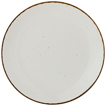 ТАРЕЛКА ОБЕДЕННАЯ BRONCO "NATURE" 26,5СМ (МАЛ=2/КОР=18ШТ.)