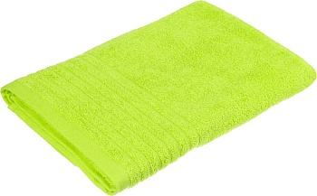 ПОЛОТЕНЦЕ 70*140 СМ, 100% ХЛОПОК, ПЛОТНОСТЬ 450 Г/М2 ЦВЕТ ЛАЙМ (КОР=50ШТ.)