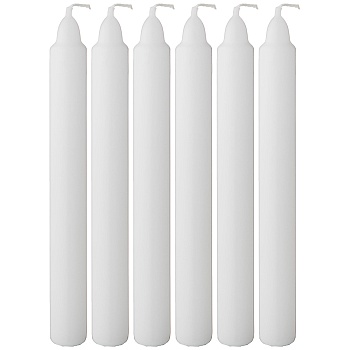 НАБОР СВЕЧЕЙ ИЗ 6 ШТУК "КЛАССИКА" ВЫСОТА 18 см