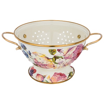 ДУРШЛАГ LEFARD ЭМАЛИРОВАННЫЙ, СЕРИЯ ВИНТАЖ, 22*13 СМ (КОР=4ШТ.)