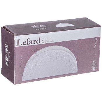 САЛФЕТНИЦА LEFARD "FLORAL" 14,5*4*7 СМ (КОР=48ШТ.)