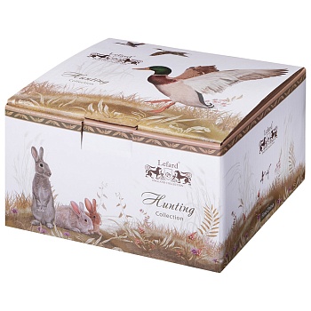 ЧАЙНЫЙ НАБОР LEFARD "ОХОТА" НА 2 ПЕР. 4 ПР. 300 МЛ (КОР=24НАБ.)