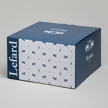 НАБОР КРУЖЕК LEFARD "HERBAL" 4 ШТ. 400 МЛ