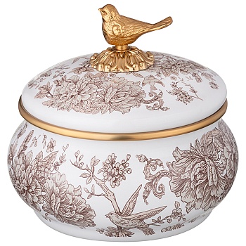 САХАРНИЦА LEFARD ЭМАЛИРОВАННАЯ, СЕРИЯ ROYAL GARDEN 850MЛ