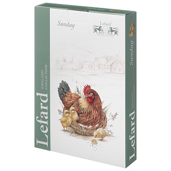 БЛЮДО ОВАЛЬНОЕ LEFARD "SUNDAY"   26*18,3*3,8 СМ (КОР=12ШТ.)