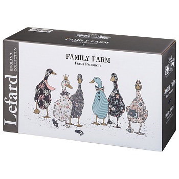 НАБОР ФОРМ НА МЕТАЛ.ПОДСТАВКЕ LEFARD "FAMILY FARM" 2 ШТ. 28,5*16*8,5 CM 500 МЛ