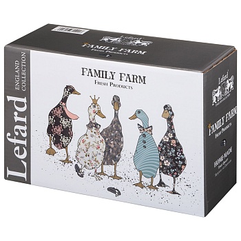 ФОРМА НА МЕТАЛ.ПОДСТАВКЕ LEFARD "FAMILY FARM" 25*15,5*9 CM 1000 МЛ