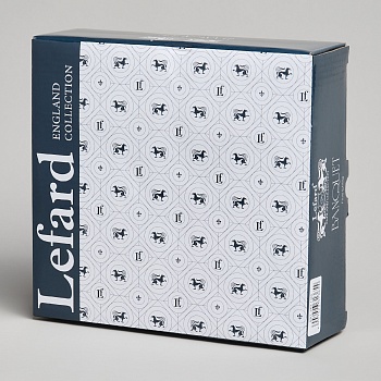БЛЮДО НА НОЖКАХ LEFARD "BANQUET" 20,5*20,5*6,5 CM