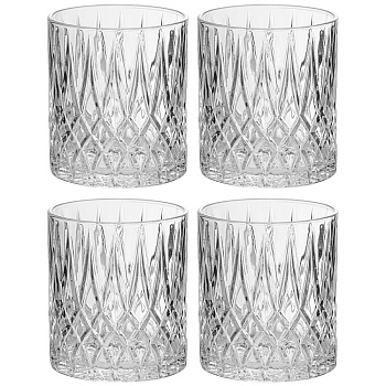 НАБОР СТАКАНОВ ИЗ 4 ШТ  "DIAMANT" 310МЛ