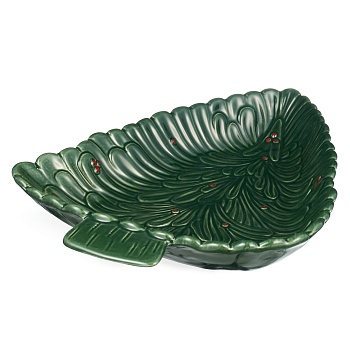 БЛЮДО СЕРВИРОВОЧНОЕ "GREEN PINE" 30,5*24*5 СМ