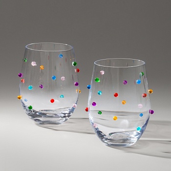 НАБОР СТАКАНОВ "COLORS" ИЗ 2 ШТ. 520 МЛ