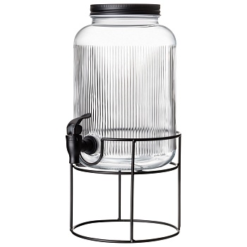 ДИСПЕНСЕР ДЛЯ НАПИТКОВ LINES 3,9 Л НА МЕТАЛЛИЧЕСКОЙ ПОДСТАВКЕ