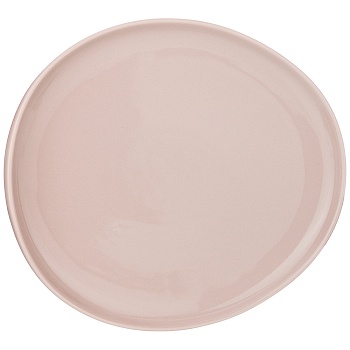 ТАРЕЛКА ОБЕДЕННАЯ "FUSION" 27*25СМ, ПУДРОВАЯ (МАЛ=2ШТ./КОР=12ШТ.)