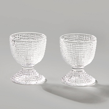 НАБОР ПОДСТАВОК ПОД ЯЙЦО "TEMPO" 2 ШТ. 5,5Х5,5Х6 СМ