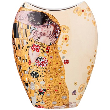 ВАЗА LEFARD "ПОЦЕЛУЙ" (Г. КЛИМТ) 25,5 СМ, КРЕМОВАЯ (КОР=12ШТ.)