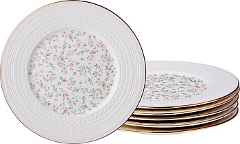 НАБОР ТАРЕЛОК ДЕСЕРТНЫХ LEFARD "ФАБЬЕН" 6 ШТ. 19 СМ (КОР=16НАБОР.)