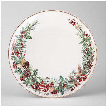 ТАРЕЛКА ОБЕДЕННАЯ LEFARD "МОРОЗКО" 27 СМ (КОР=18ШТ.)