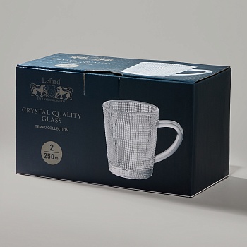 НАБОР КРУЖЕК "TEMPO" 2 ШТ./250 МЛ