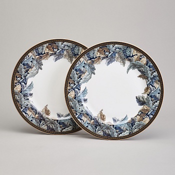 НАБОР ТАРЕЛОК ОБЕДЕННЫХ LEFARD "ART COLLECTION" 2 ШТ. 25,5 СМ (КОР=16НАБ,)