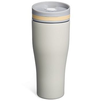 ТЕРМОКРУЖКА AGNESS "КОФЕ-СЮДА" 360МЛ, КОЛБА НЕРЖ.СТАЛЬ 18/10